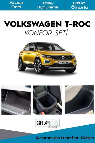 GRAFİCAR Volkswagen T-roc Comfort Set-interior Trim Fabric Velvet Covering-So...