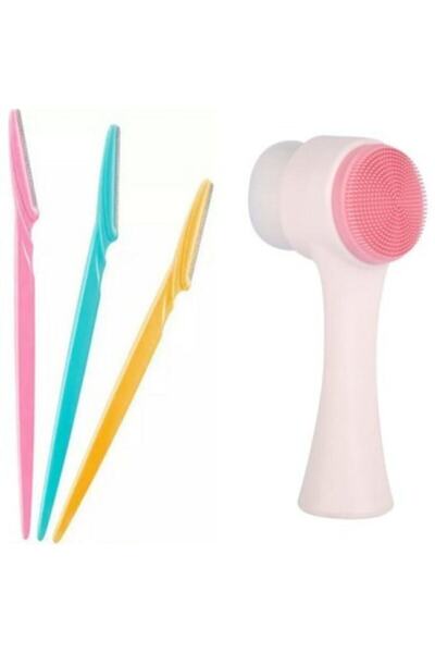 MT 3 balení holicí strojek na obočí, tělový holicí strojek na obočí a oboustr...