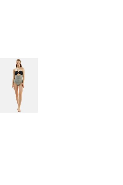 Eros 2214ESMY NECK TIE STRAPLEZ SWIMSUIT