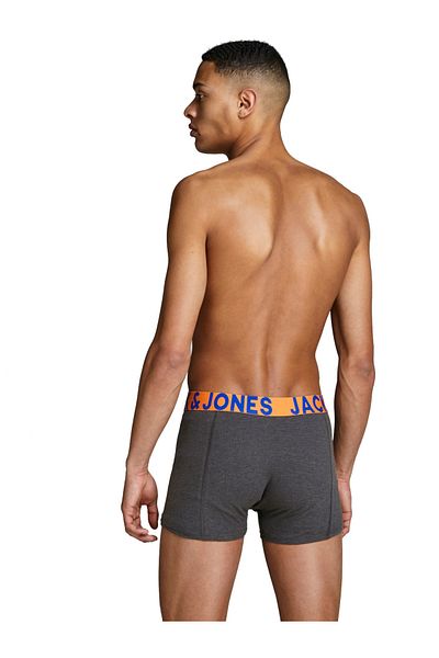 Jack & Jones 3er Pack Trunk Unterwäsche 3er Pack Trunks Unterwäsche JJ CRAZY SOLID