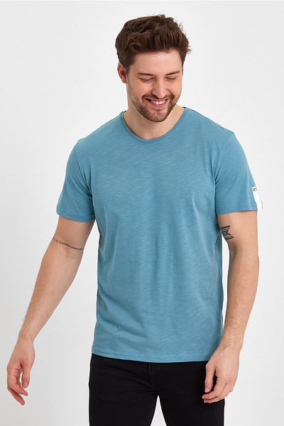 LACİVERTMEN 2020-1 Tricou Regular Fit cu design imprimat ultra special