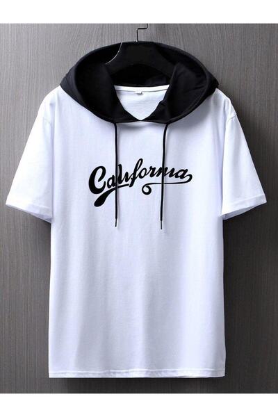 İmpavido T-SHIRT CALIFORNIA OVERSIZE ΜΕ ΚΟΥΚΟΥΛΑ