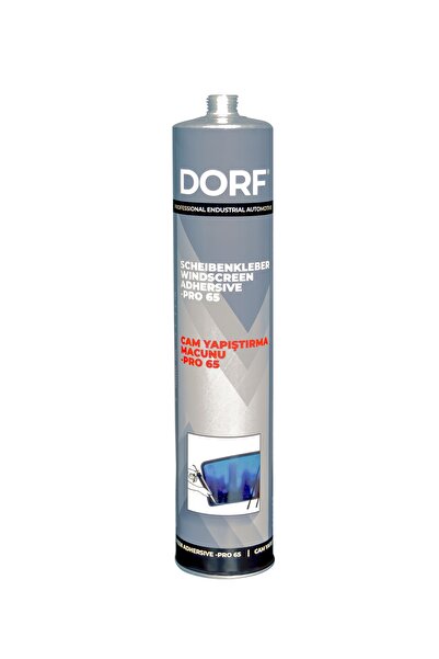 dorf Oto Cam Yapıştırma Macunu PRO 65 310ml Siyah Kartuş Made in Germany