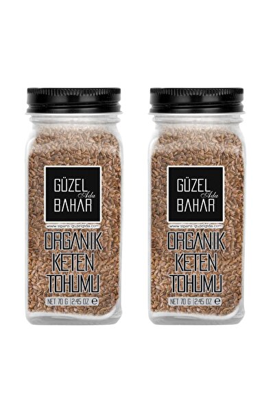 Güzel Ada Organik Keten Tohumu 2 X 70 Gr
