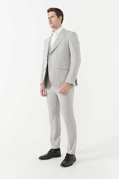PAULMARK 7 DROP STRIPES SUIT