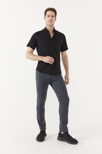 PAULMARK SHORT SLEEVE SLIM FIT SHIRT