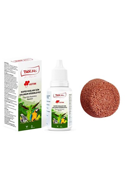 Biolive Kafes Kuşları İçin 50 ml- 1 Adet Keçi Boynuzlu Mineral Blok