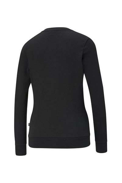 Puma Ess Logo Crew Tr - Dámská černá mikina z bavlny -586786 01