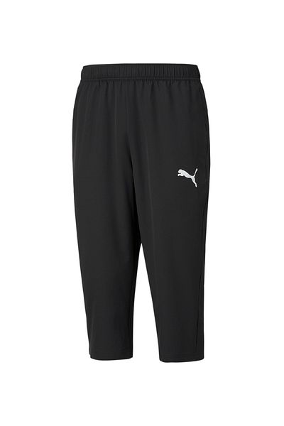 Puma Herren Sweatpants - Active Woven 3/4 Pants, Trainingshose, Logo