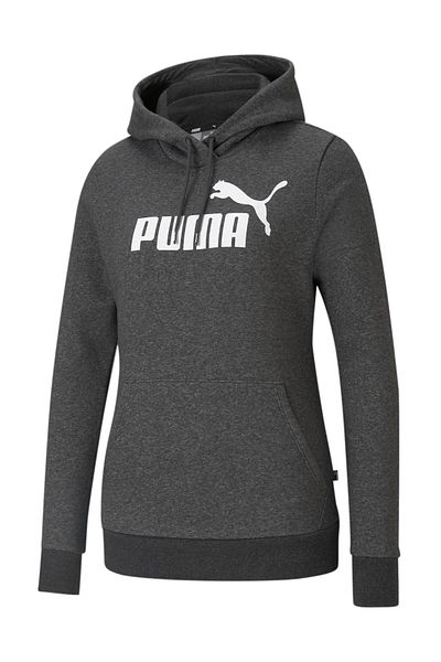 Grey store puma hoodie