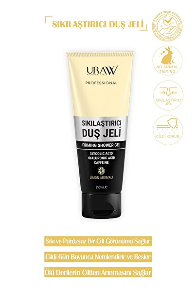 Uraw Ciltteki Gözenekleri Açıcı Ve Sıkılaştırıcı Limon Aromalı Duş Jeli 250 Ml