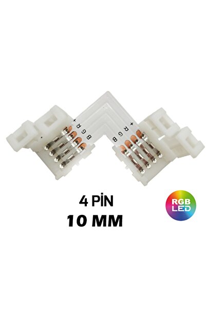 OEM Led Konnektör Soket Set 4 Pin Şerit Led Birleştirme Ekleme Takım Soket 1 Takım