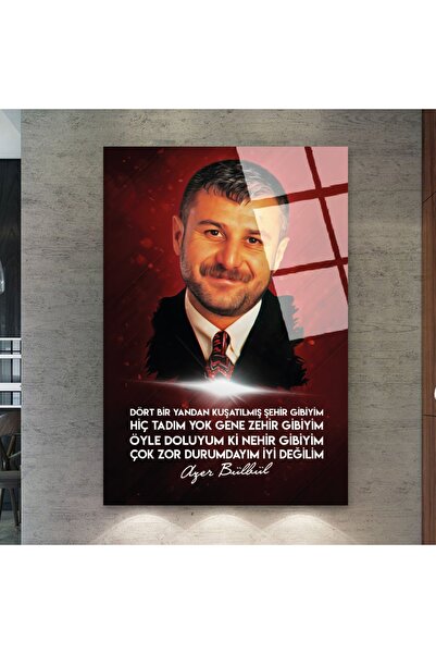 Zevahir Mobilya Dekorasyon Nelomljivo staklo, slika azerbejdžanske slavujke