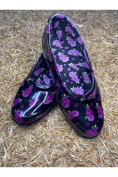 Emek Pantofi de cauciuc de grădină de camping pentru femei Floral