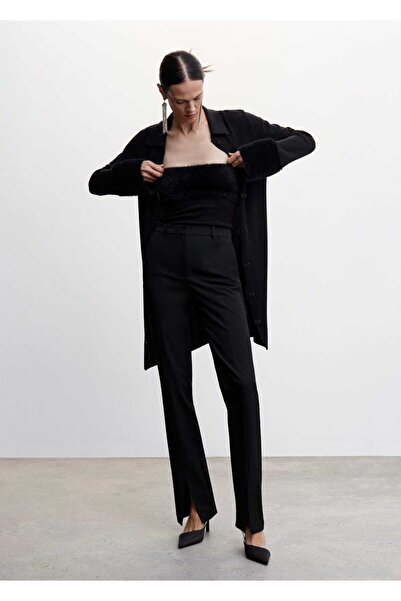 MANGO Woman Ζακέτα με γούνα