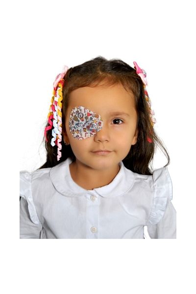 Rotantix Children's Eye Cover Tape 40's Box Eye Pad Different Patterns + 1 Pirate Eye Patch