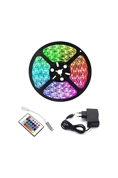 Genel Markalar Rgb Kumandalı Trafolu Şerit Led 5m