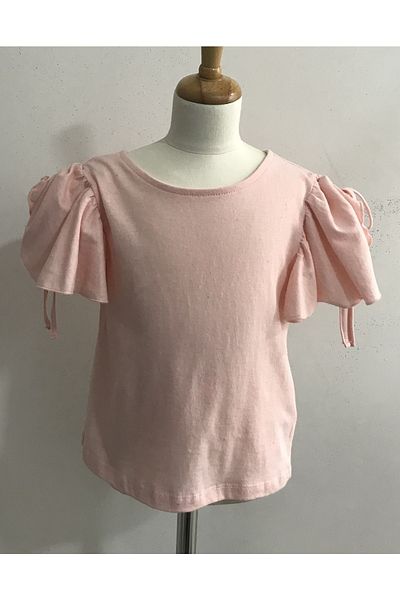 Çikoby Girl's Fly Sleeve T-Shirt