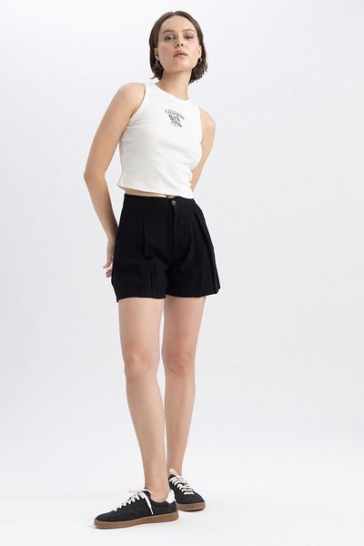 DeFacto Relax-Fit-Shorts mit hoher Taille A3531ax23sm