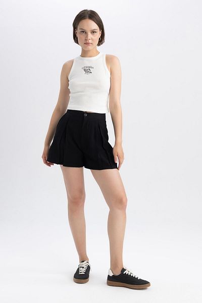 DeFacto Relax-Fit-Shorts mit hoher Taille A3531ax23sm
