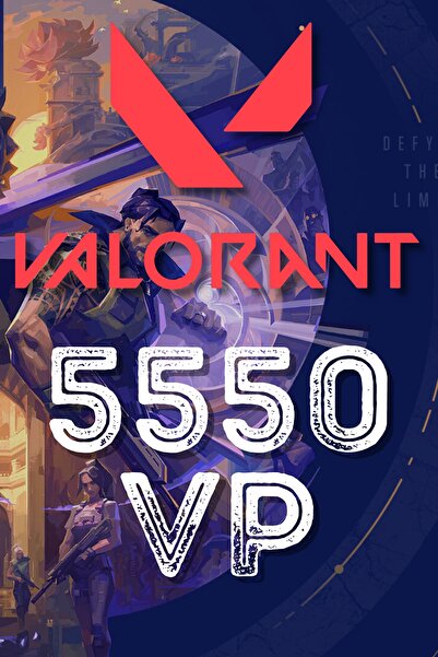 Riot Games 5550 Vp Points E-pin Türkiye