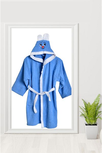 NUR TEKSTİL Child Bathrobe