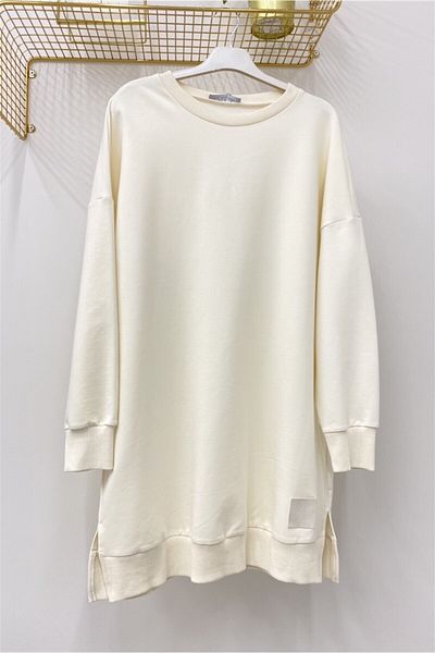 Puane Soul 30644 Μονόχρωμο Araboy Sweat Tunic - Μπεζ