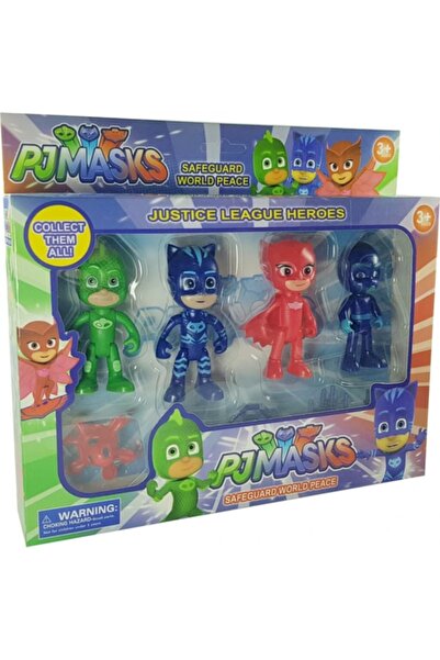 PJ Masks Figure Set of 4 pyjama masks