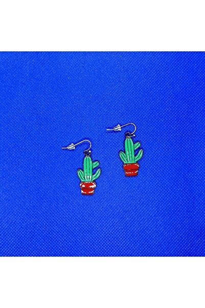 facnspt Favoriconsept - Cactus Steel Earring in a Pot