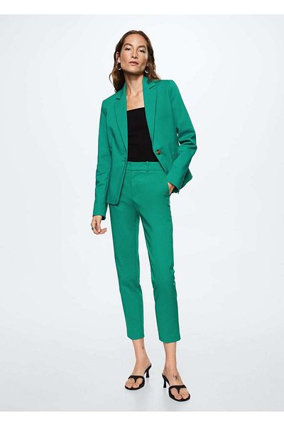 MANGO Woman Μορφωμένο κοστούμι Blazer Jacket