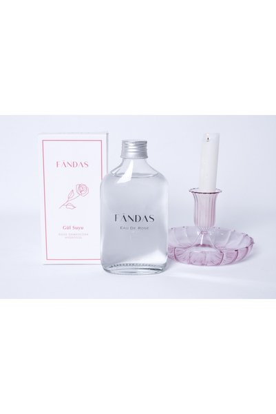 FANDAS Rose Family Set: Daily Skin Care Cream - Rose & Rose Water & Moisturizing Tonic Rose