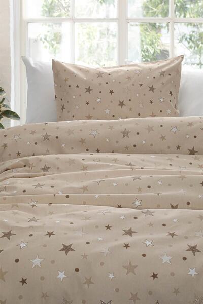 tiny plans Mink Star Baby - Children's Duvet Cover Set 70x110 Cm (Pillow Shee...