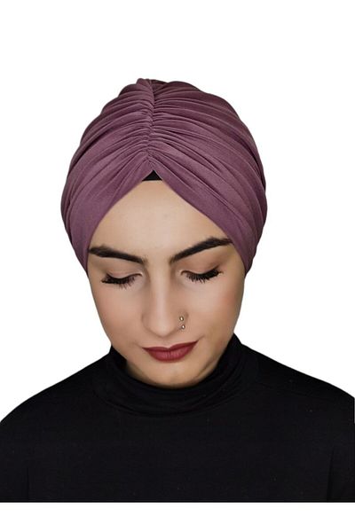 R&S modibone Swimsuit Top Compatible Hijab Back Tie Bone Lilac