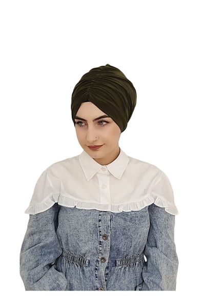 R&S modibone Μαγιό και χιτζάμπ μαγιό Top Matched Hijab Bonnet Khaki Green