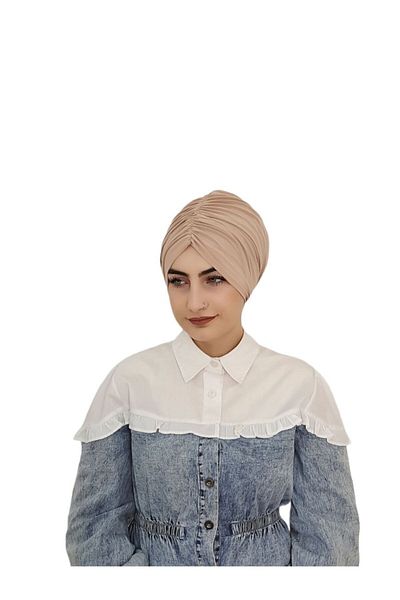 R&S modibone Swimsuit and Hasema Top Compatible Hijab Back Tie Bonnet Skin Color