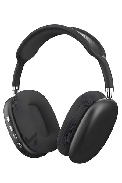 MATEO Siyah P9 Bluetooth Kablosuz Kulaklık | Mikrofonlu | Ios Android Uyumlu |