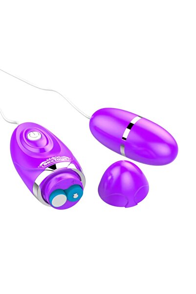 sex toys Kumandalı 12 Farklı Titreşimli Yumurta Vibratör - Pilli - Mor