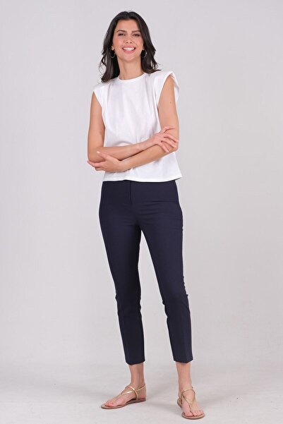 Spazio Fredina Geniş Kemer Dar Paça Pantolon