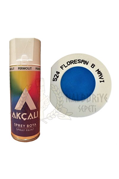 Akçalı FLORESAN BONCUK MAVİ Sprey Boya 400ml - 524