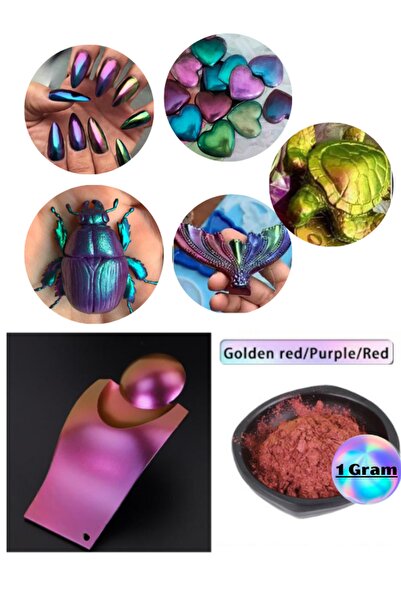 Sirius Hobi Epoksi Makyaj-Tırnak Chameleon Bukalemun Pigment Boya 1 gr