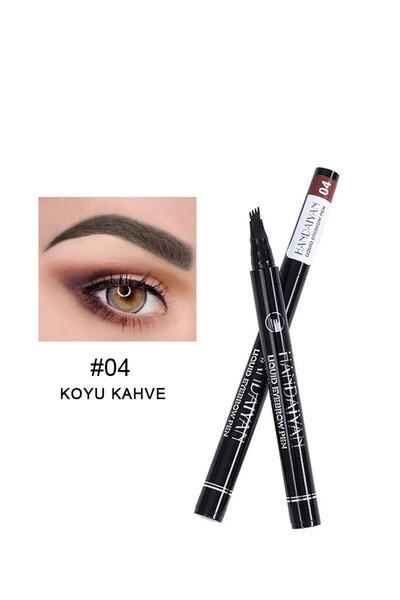 Handaiyan Microblading Kalıcı Likit Kaş Kalemi Çatal Uçlu 1,6 ml