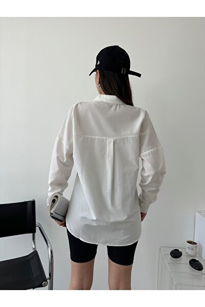 VivaJoy Πουκάμισο Off Shoulder Oversize