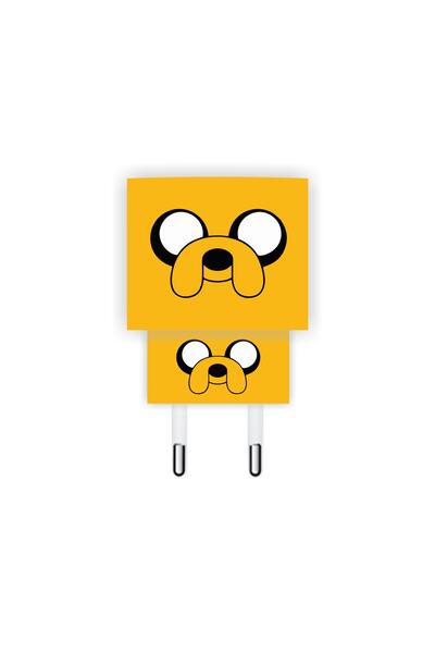 Quart Aksesuar Iphone 20w Şarj Aleti Kaplaması Adventure Time Jake Şarj Aleti...
