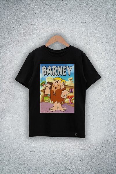 Darkia Stone Age Fred Custom Design Printed Unisex T-shirt Детска тениска