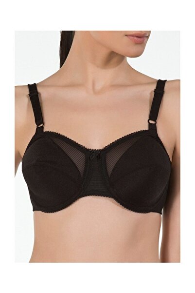 Kom Жіночий чорний бюстгальтер-мінімізер