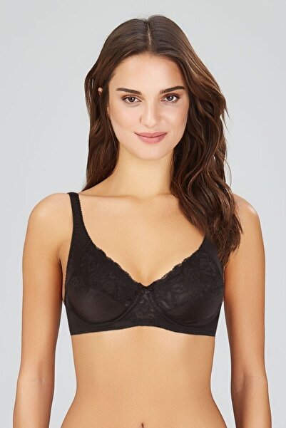 Kom Sutien negru efect modelator fără sârmă pentru femei