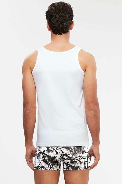 Kom Henry Strap 2 Pack Basic Men's Undershirt (3 Pack)