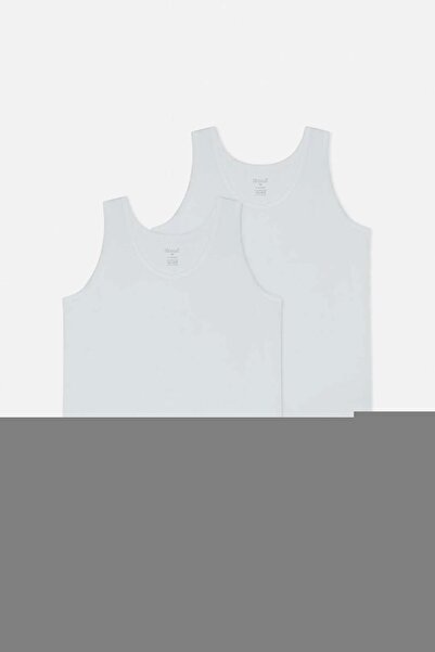 Kom Henry Strap 2 Pack Basic Men's Undershirt (3 Pack)