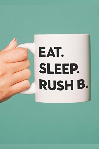 HobiShop كوب مطبوع Eat Sleep Rush B Cs:go