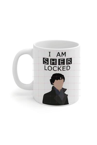 HobiShop Sherlock Holmes Sherlocked Baskılı Kupa Bardak